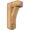 Ekena Millwork Thorton Craftsman Rough Sawn Bracket w/ Offset Brace, Western Red Cedar, 8"W x 18"D x 30"H BKT0806X18X30THR04RWR - alternate 1